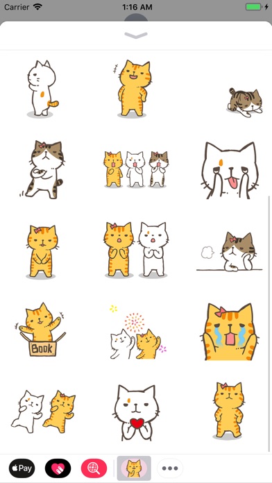 Little Cat Animation Stickers screenshot 3