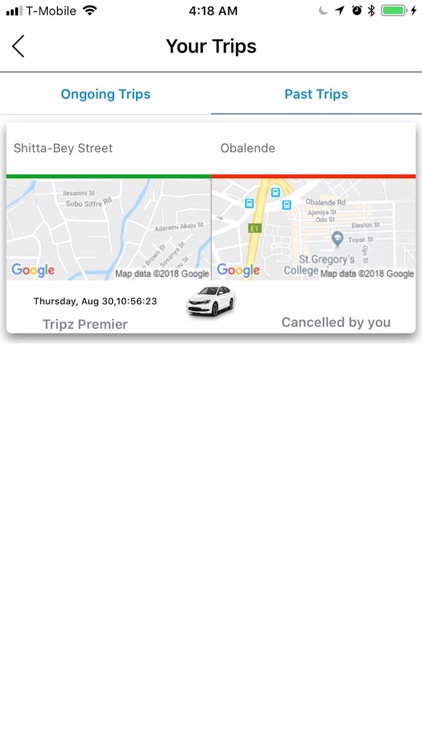 Tripz - Ride Hailing Service screenshot-4