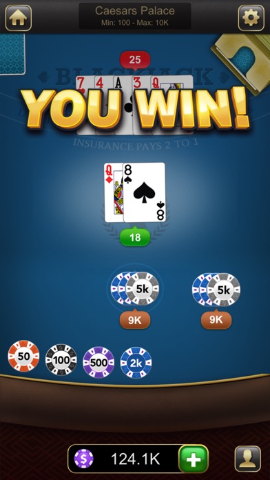 Blackjack Classic - Card Game screenshot 2