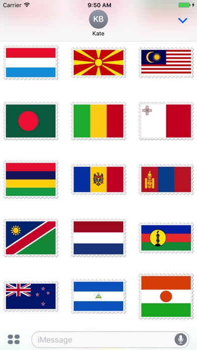 Flag Stamps Stickers screenshot 4