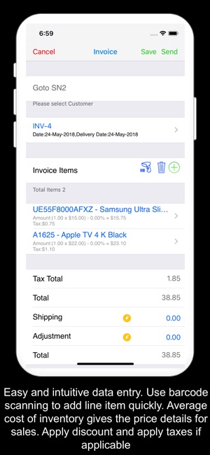 Kite Books Invoice Inventory(圖4)-速報App