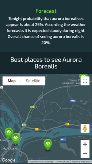 Aurora Alert - Rovaniemi(圖3)-速報App