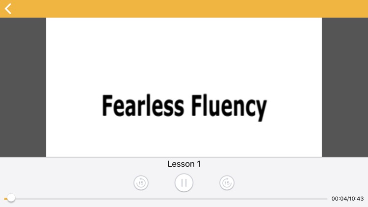 Fearless Fluency