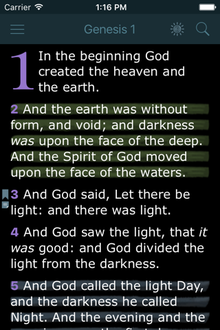 KJV Bible with Apocrypha. KJVA screenshot 2