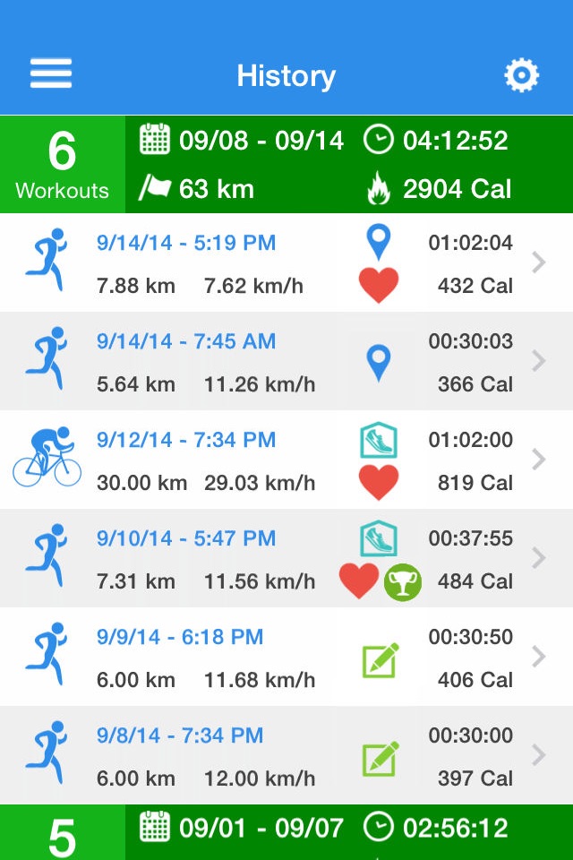 SportyCloud, Running, Sports screenshot 3