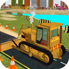 Activities of Heavy Excavator Road