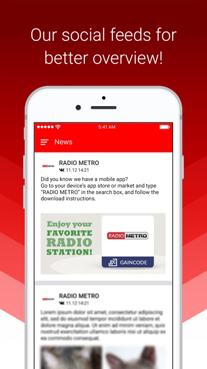 RADIO METRO SPB screenshot-3