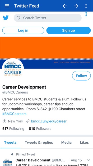 BMCC Career Fair screenshot 3