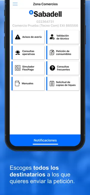 Screenshot 1 Sabadell Zona Comercios iphone