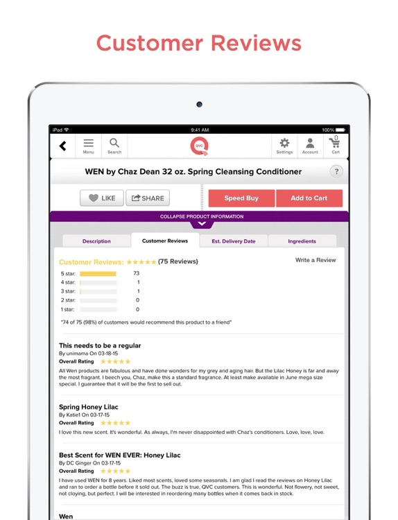 QVC for iPad screenshot-3