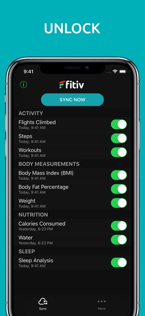 FITIV Sync for Fitbit Activity