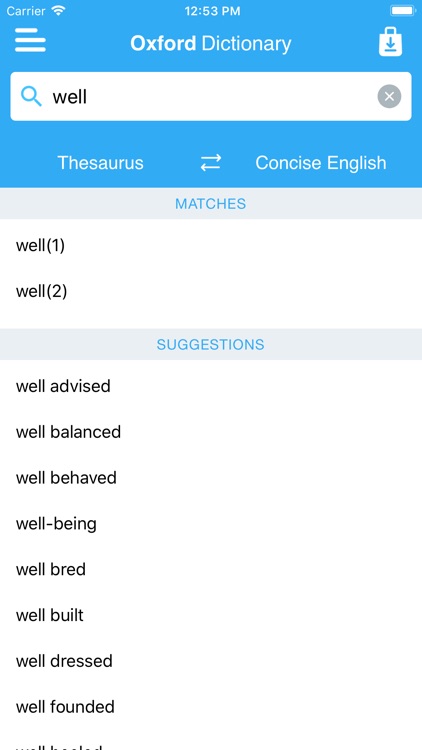 Concise Oxford Dictionary