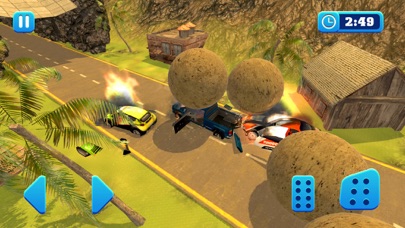 Rolling Balls Car Crash Race screenshot 4