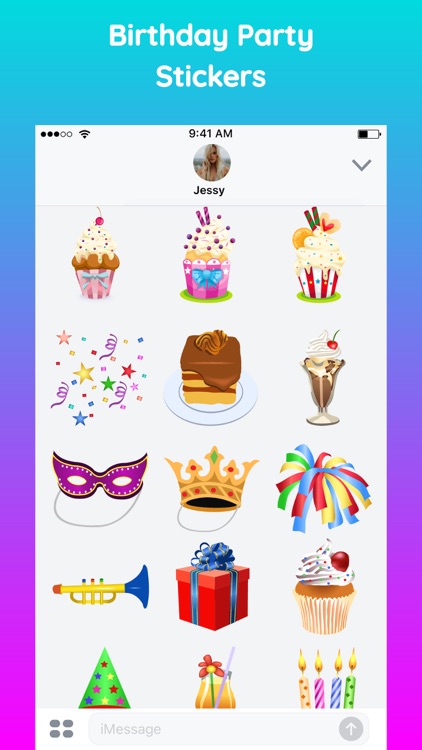 Happy Birthday Stickers Pack by salma akter