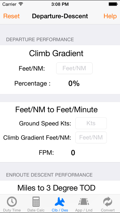 Aviation Pilot Duty & Performance Calculator screenshot