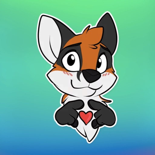 Sleepy Fox Stickers icon