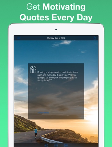 MilePost - Quotes for Runners screenshot 2
