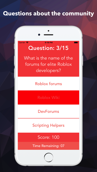 The Quiz For Roblox By John Larouche More Detailed Information