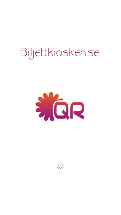 Biljettkiosken QR-entré