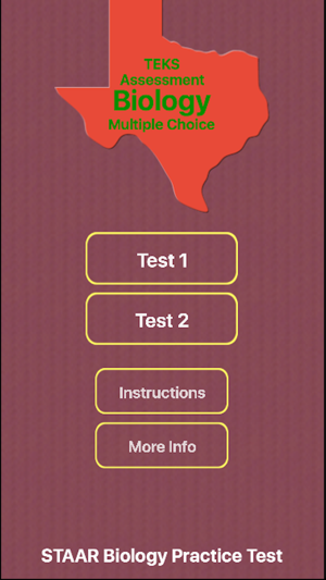 TX STAAR Biology Practice Test(圖1)-速報App