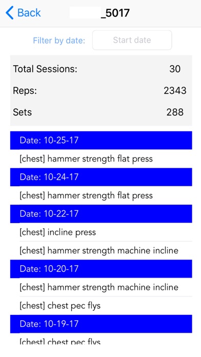 Arnie Workout Logger screenshot 4