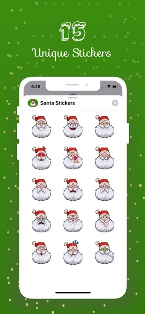 Santa Emoji Holiday Stickers(圖3)-速報App