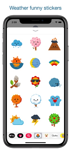 Weather stickers - Sun emoji(圖1)-速報App