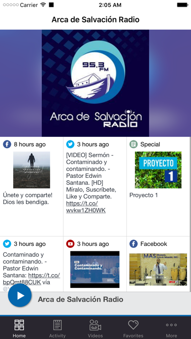 How to cancel & delete Arca de Salvación Radio from iphone & ipad 1