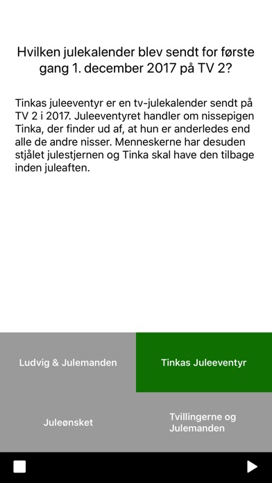 Årets julequiz screenshot 2