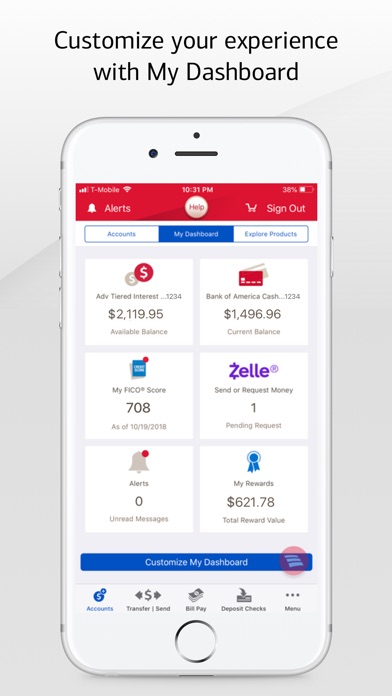 Bank of America Mobile Bankingのおすすめ画像1