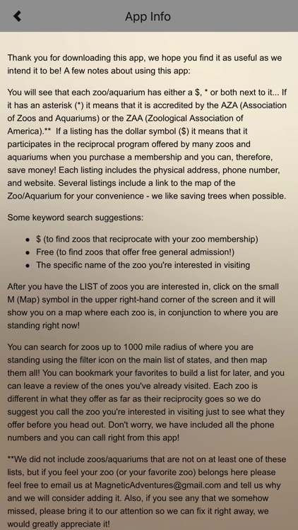 Zoo Finder screenshot-3