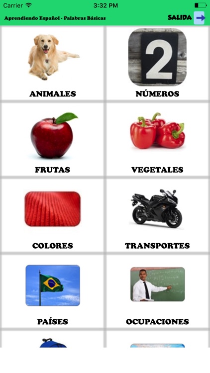 Learning Spanish - Basic Words