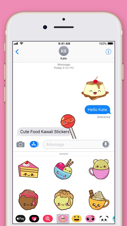 kawaii sticker iphone apps