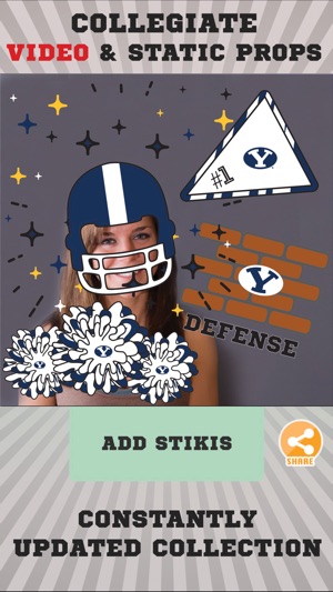 BYU Cougars Animated Stickers(圖2)-速報App