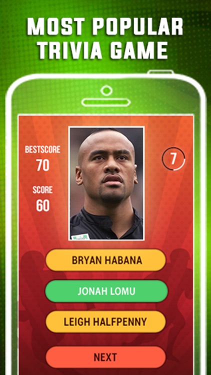 Guess Rugby League Player Quiz screenshot-4