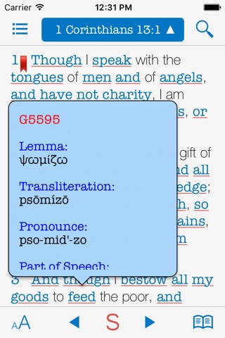 Bible Dictionaries & Strong's screenshot 2