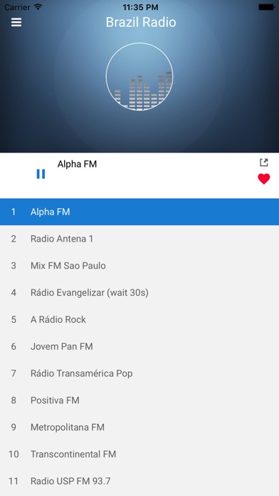 Brazil Radio Station Brazilian screenshot 4