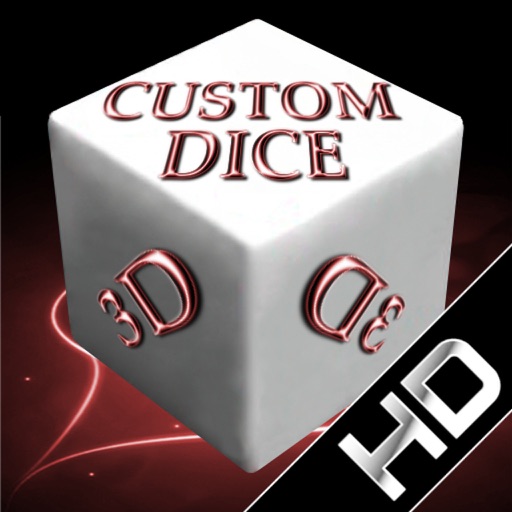 Custom Dice 3D iOS App