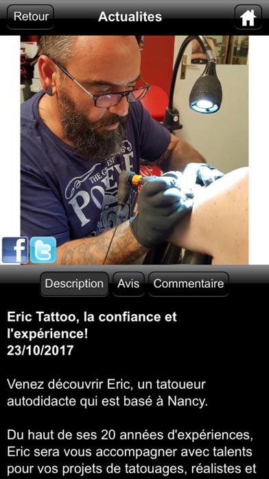 Eric Tattoo screenshot 2