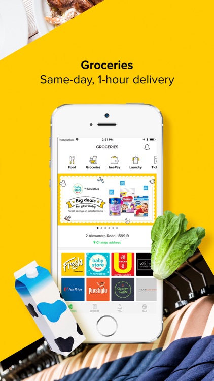 honestbee food & groceries