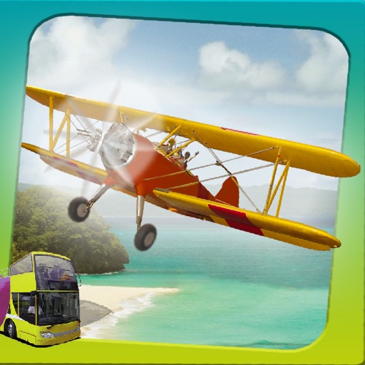 Fly Tourist Plane: Island Tour 2017 icon
