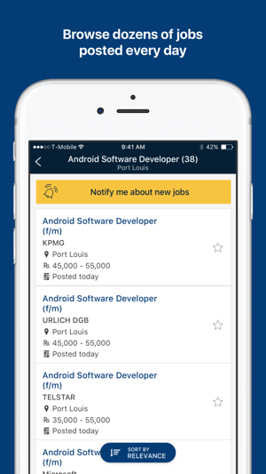 MyJob.mu Job Search App(圖2)-速報App