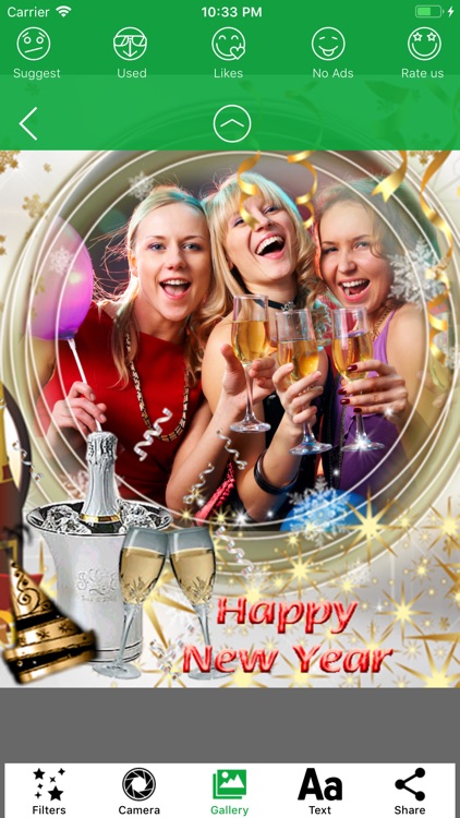 2019 Happy New Year Frames HD
