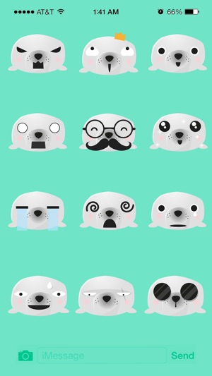 Seal Animated Stickers Pack(圖2)-速報App