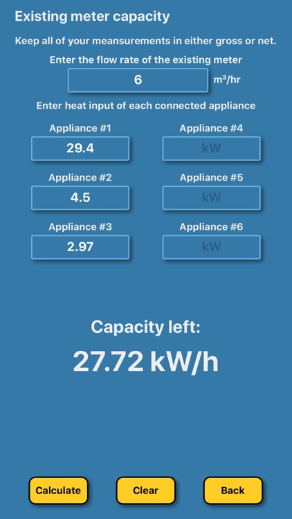 Gas Capacity Pipe Size Calc