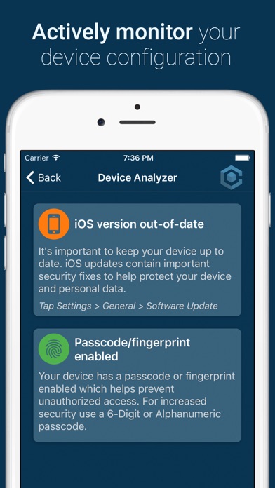 Certo Mobile Security screenshot 2