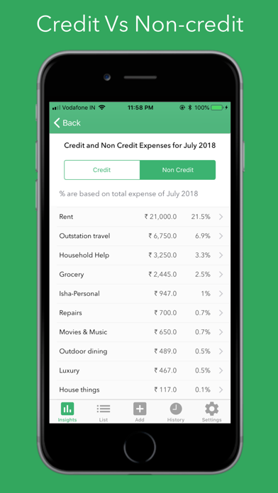 Cashier - for family expenses screenshot 2