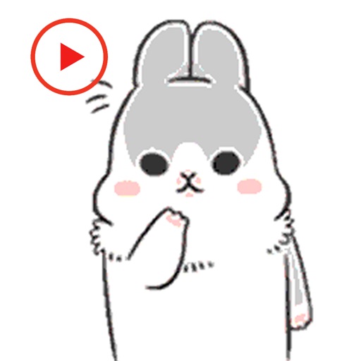 Animated Bunny Stickers icon