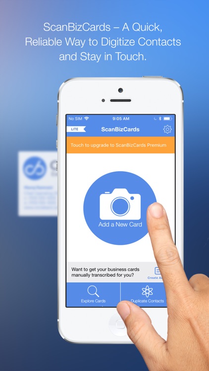 ScanBizCards Lite