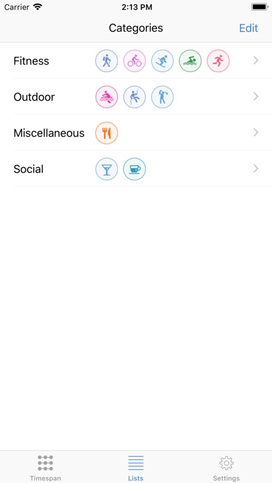 Timespan: Habit Tracking screenshot 3